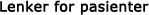 Lenker for pasienter